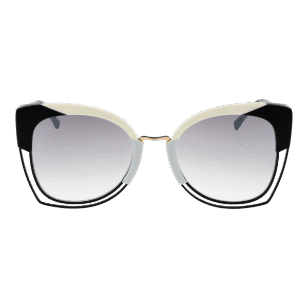 Ana Hickmann AH3181 54P02 – vue de face avec monture  et verres