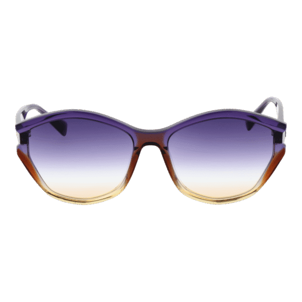 Ana Hickmann HI9185 56C02 – vue de face avec monture  et verres