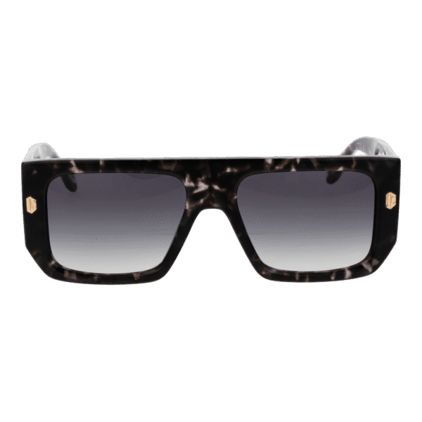 Just Cavalli SJC022 56096N – vue de face avec monture et verres