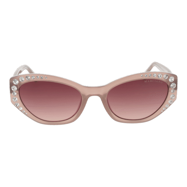 Marciano by Guess GM00001 5559T – vue de face avec monture  et verres