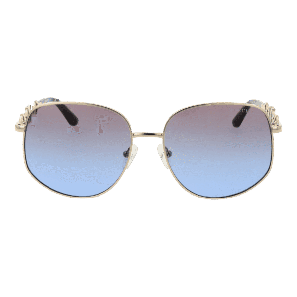 Marciano by Guess GM00003 5932W – vue de face avec monture  et verres