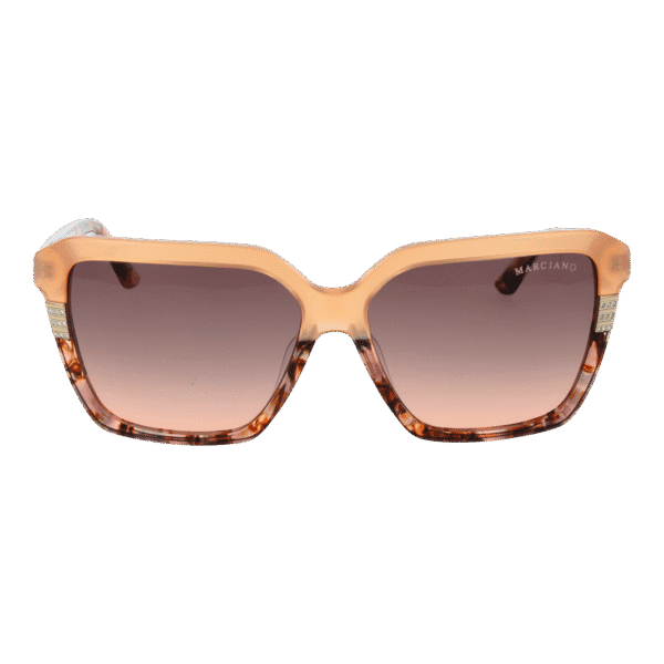 Marciano by Guess GM00009 5844F – vue de face avec monture  et verres
