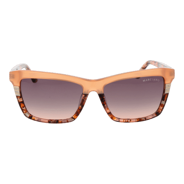 Marciano by Guess GM00010 5744F – vue de face avec monture  et verres