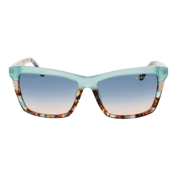Marciano by Guess GM00010 5789W – vue de face avec monture  et verres