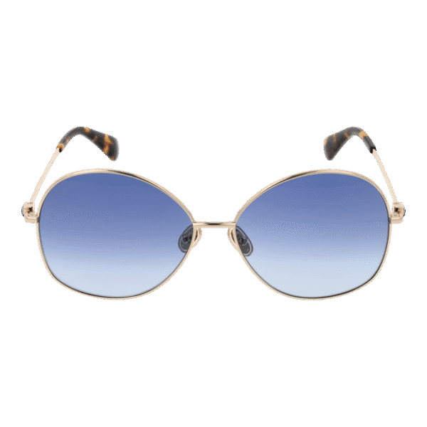 Max Mara MM0034 6032W – vue de face avec monture et verres
