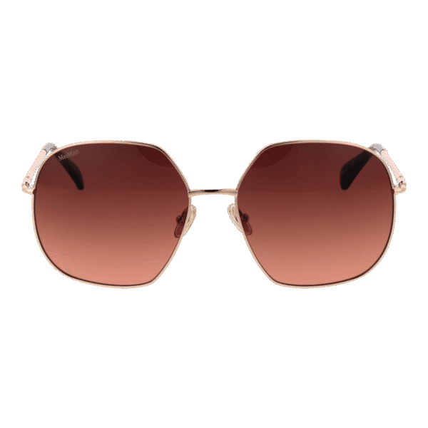 Max Mara MM0061 6028F – vue de face avec monture  et verres