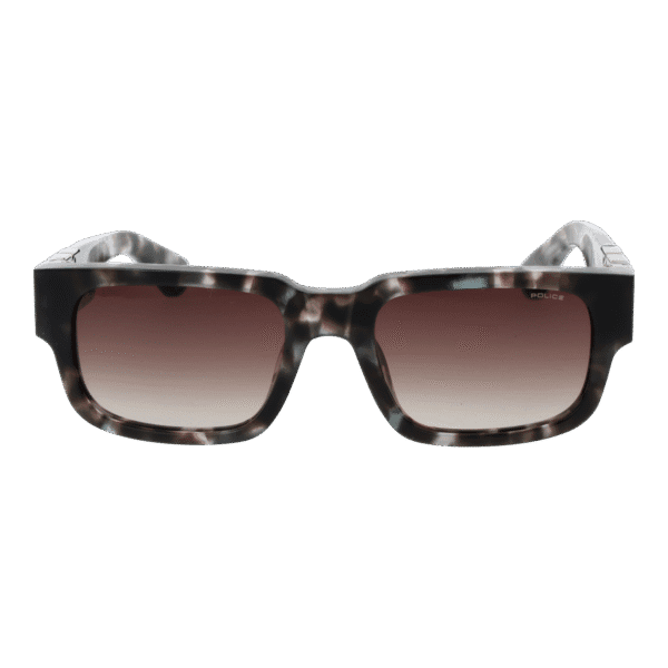 Police SPLP24 5407MR – vue de face avec monture  et verres