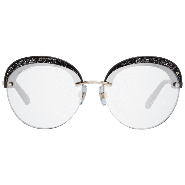Swarovski SK0256 5632G – vue de face avec monture et verres