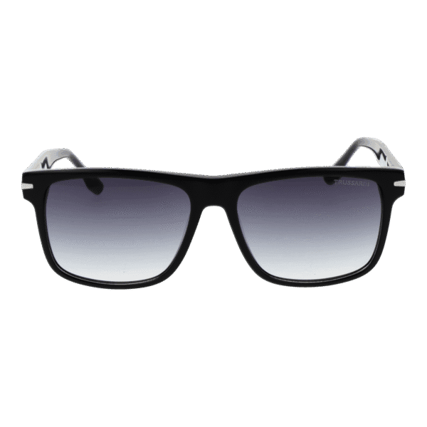 Trussardi TSM9006 57A01 – vue de face avec monture  et verres