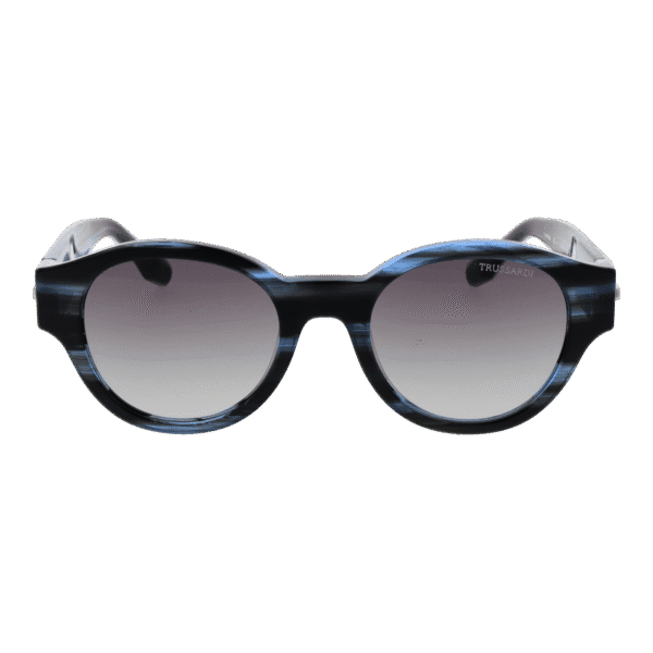 Trussardi TSM9008 51E02 – vue de face avec monture et verres
