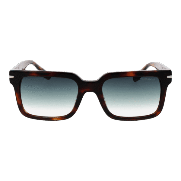 Trussardi TSM9019 56G23 – vue de face avec monture  et verres