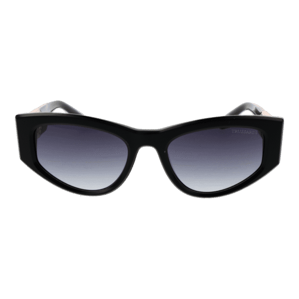 Trussardi TSW9013 54A02 – vue de face avec monture  et verres