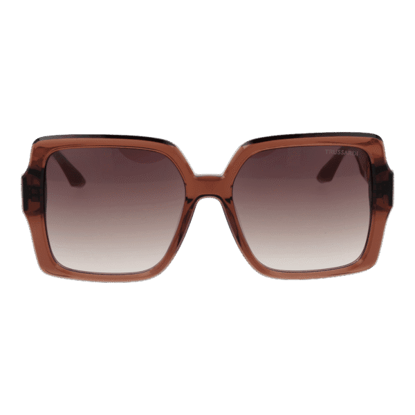 Trussardi TSW9014 56T03 – vue de face avec monture  et verres