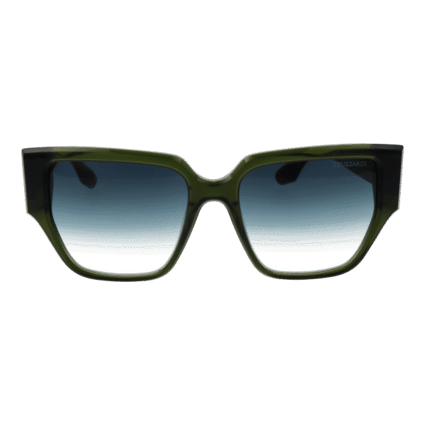 Trussardi TSW9023 55T02 – vue de face avec monture  et verres