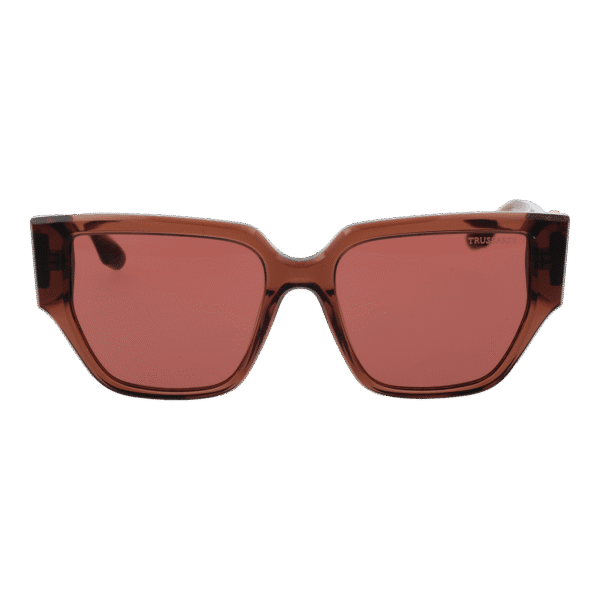Trussardi TSW9023 55T03 – vue de face avec monture  et verres