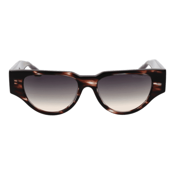 Trussardi TSW9035 54E01 – vue de face avec monture  et verres
