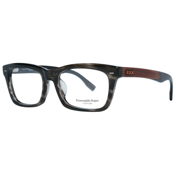 Lunettes de vue Ermenegildo Zegna ZC5006-F 02056 – modèle Rectangle Monture Ermenegildo Zegna ZC5006-F 02056 – lunettes de vue Rectangle Hommes