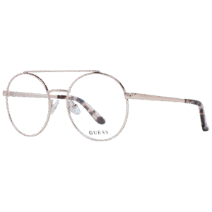 Guess GU2714 52028 – lunettes de vue Femmes Aviateur en Or Rose – vue 45°