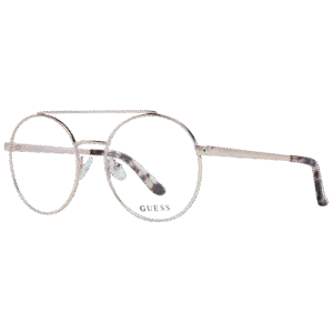 Guess GU2714 52028 – lunettes de vue Femmes Aviateur en Or Rose – vue 45°