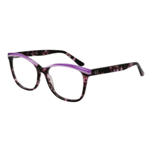 Guess GU2723 54083 – lunettes de vue Femmes Les yeux du chat en Violet – vue 45°