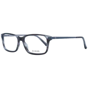 Guess GU1986 55020 – lunettes de vue Hommes Rectangle en Gris – vue 45°