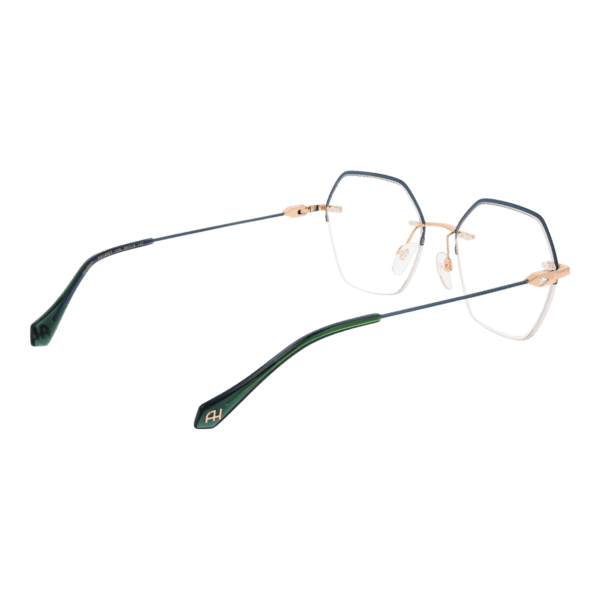 Détails branches – lunette Ana Hickmann AH1492T 5512A en Métal