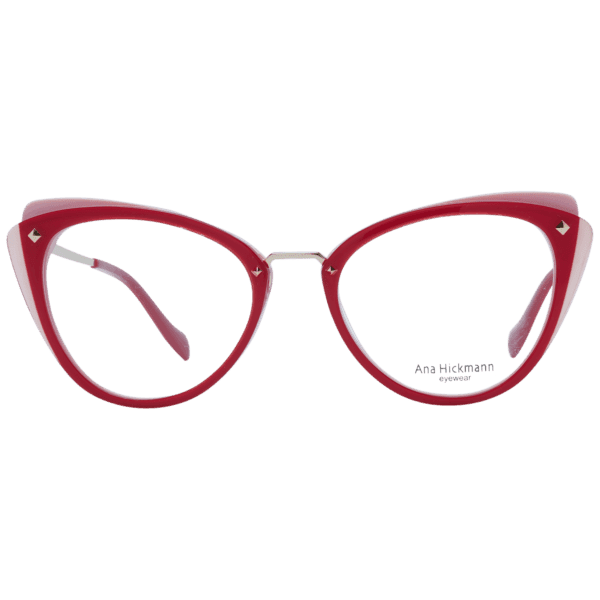 Face avant – monture optique Ana Hickmann AH6326 52H03 en Rouge