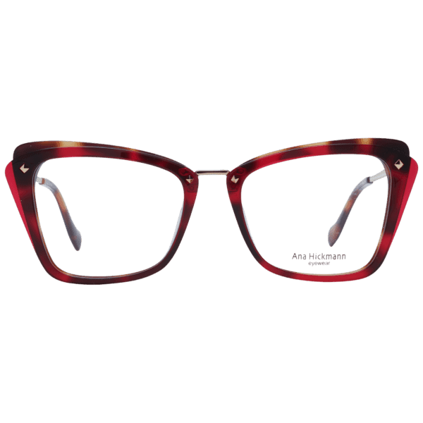 Face avant – monture optique Ana Hickmann AH6327 52H02 en Rouge