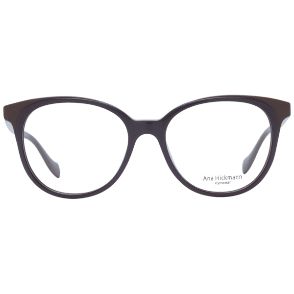 Face avant – monture optique Ana Hickmann AH6348 51H01 en Marron