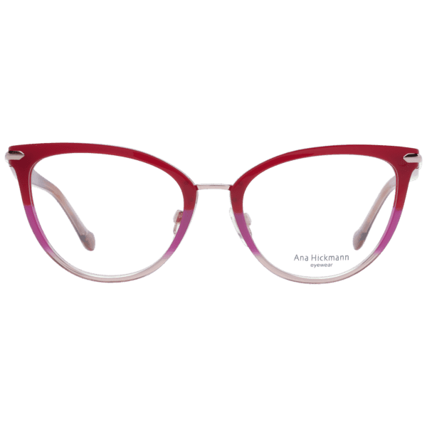 Face avant – monture optique Ana Hickmann AH6370 53C02 en Rouge