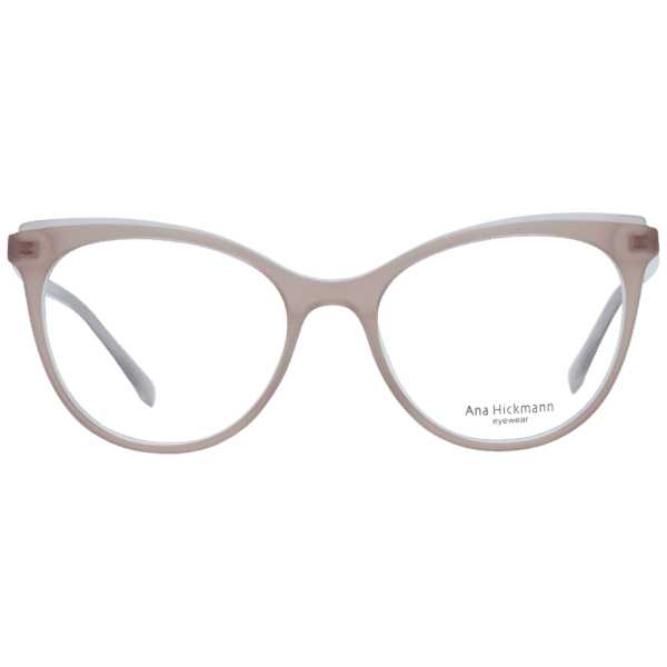 Face avant – monture optique Ana Hickmann AH6386 52H03 en Beige