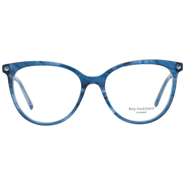 Face avant – monture optique Ana Hickmann AH6389S 49C02 en Bleu