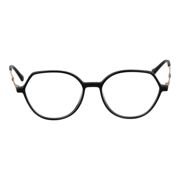Face avant – monture optique Ana Hickmann AH6469T 54A01 en Noir