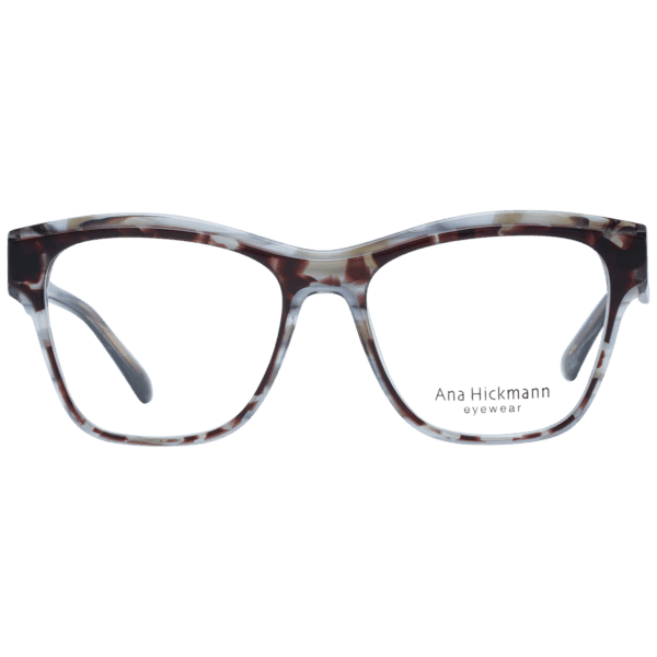 Face avant – monture optique Ana Hickmann AH6474 52H02 en Marron