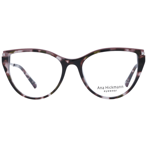 Face avant – monture optique Ana Hickmann AH6475 53G22 en Marron
