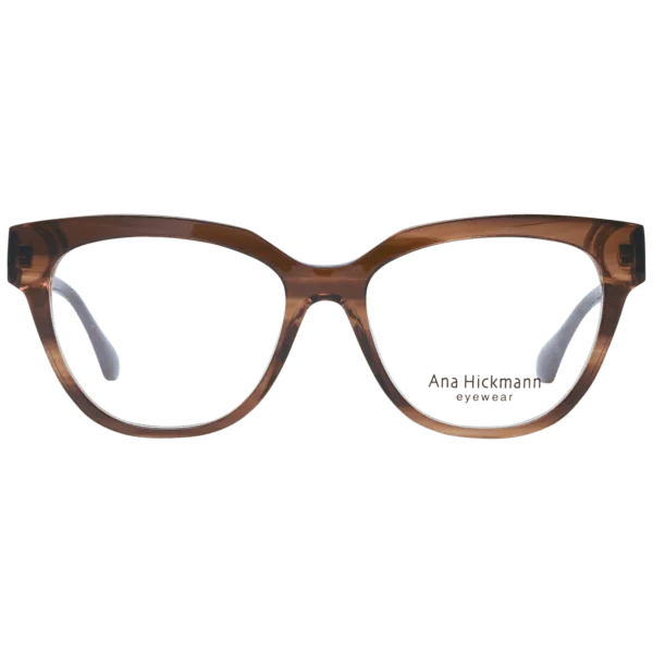 Face avant – monture optique Ana Hickmann AH6491 52E03 en Brown