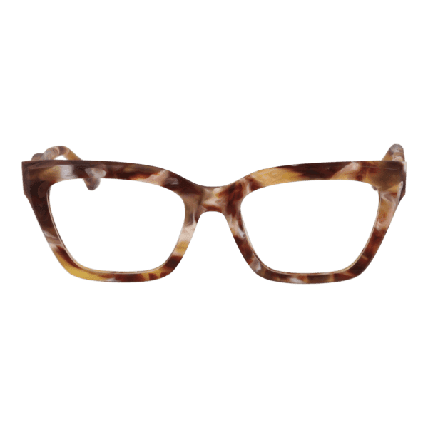Face avant – monture optique Ana Hickmann AH6521 53G21 en Marron