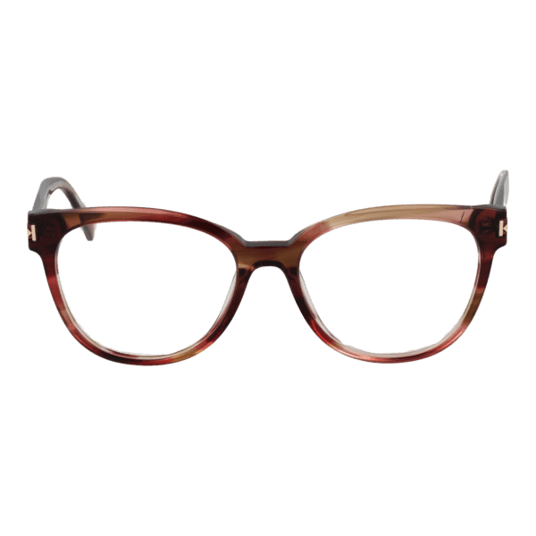 Face avant – monture optique Ana Hickmann HI6220 51E02 en Marron