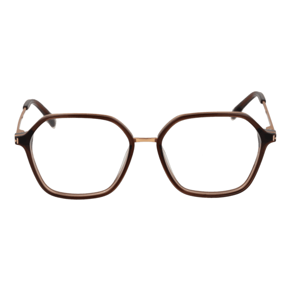 Face avant – monture optique Ana Hickmann HI6254 52T02 en Brown