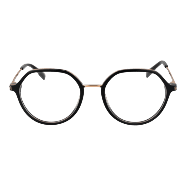 Face avant – monture optique Ana Hickmann HI6255 52A01 en Noir