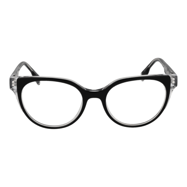 Face avant – monture optique Ana Hickmann HI6263 51H01 en Noir