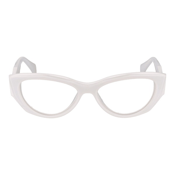 Face avant – monture optique Ana Hickmann HI6285 53H01 en Blanc