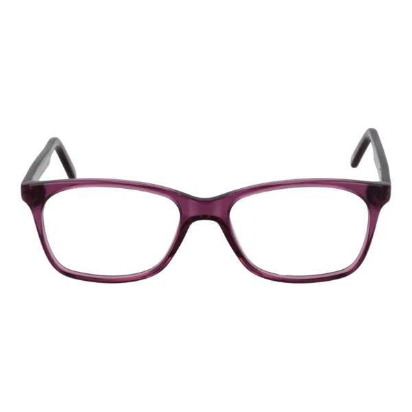 Face avant – monture optique Andy Wolf 4495 50T en Violet