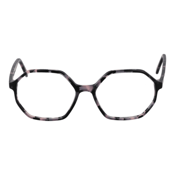 Face avant – monture optique Andy Wolf 4580 52L en Noir