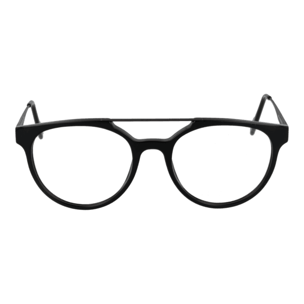 Face avant – monture optique Andy Wolf 4587 52A en Noir