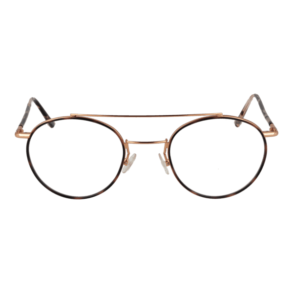 Face avant – monture optique Andy Wolf 4727 50D en L'or rose