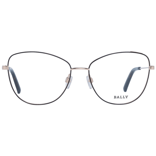 Face avant – monture optique Bally BY5022 56005 en Noir