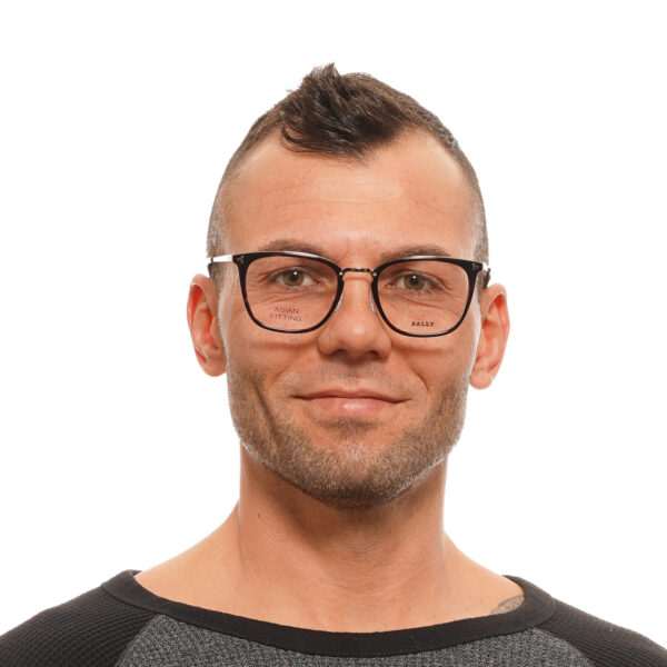 Vue portée – lunettes de vue Bally BY5037-D 53056 pour Hommes