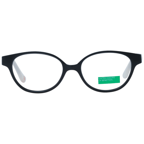 Face avant – monture optique Benetton BEKO2008 44001 en Noir
