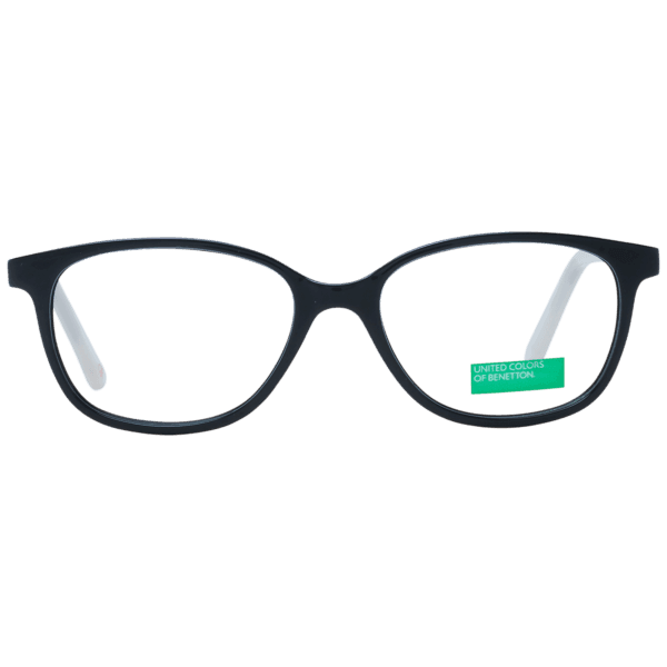 Face avant – monture optique Benetton BEKO2009 48001 en Noir